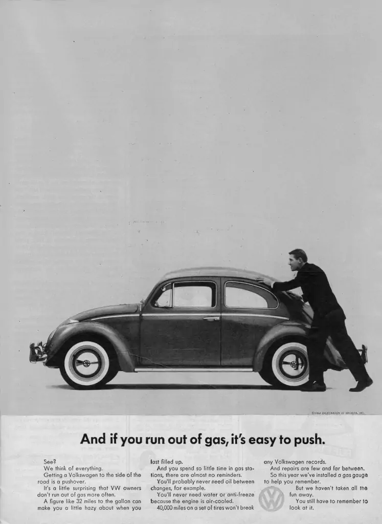 volkswagen think small campaign case study