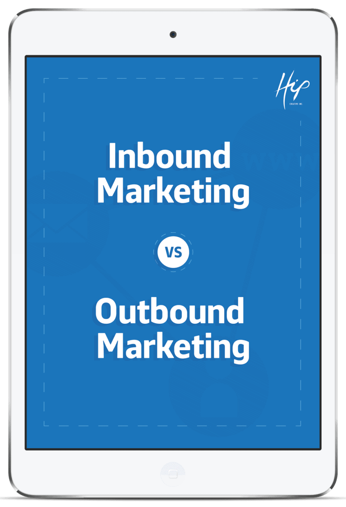 Inbound Marketing vs. Outbound Marketing ipad