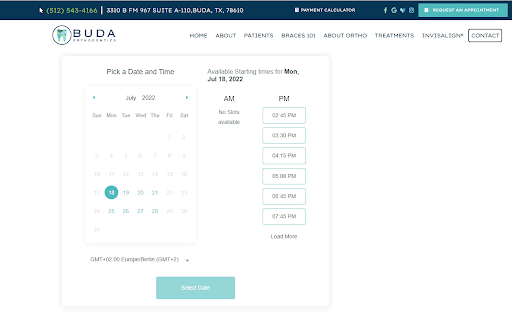 Online Booking Portal