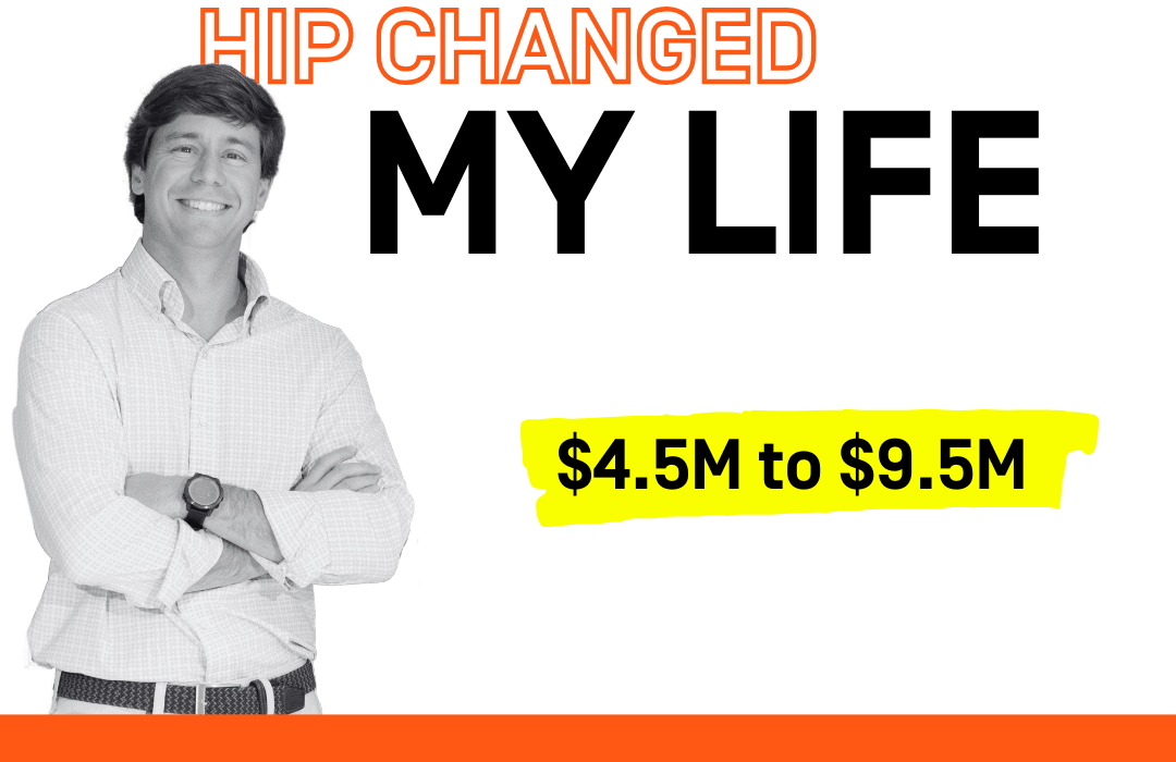 "I was reluctant to change for a long time. But getting to know HIP was an “aha” moment. I knew I needed to get out of my own way. After partnering with HIP, we went from $4.5M to $9.5M.” - Dr. Carter Thomas