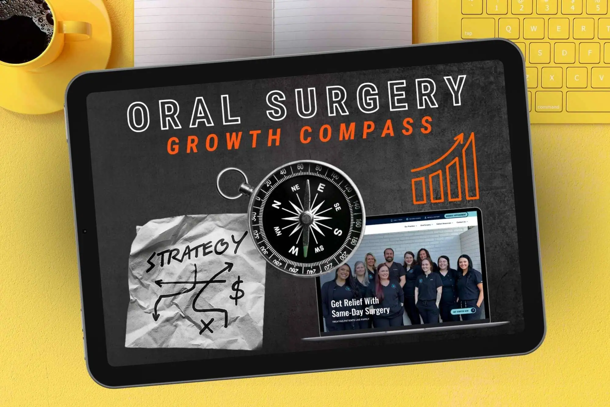 oral surgery practice growth chart