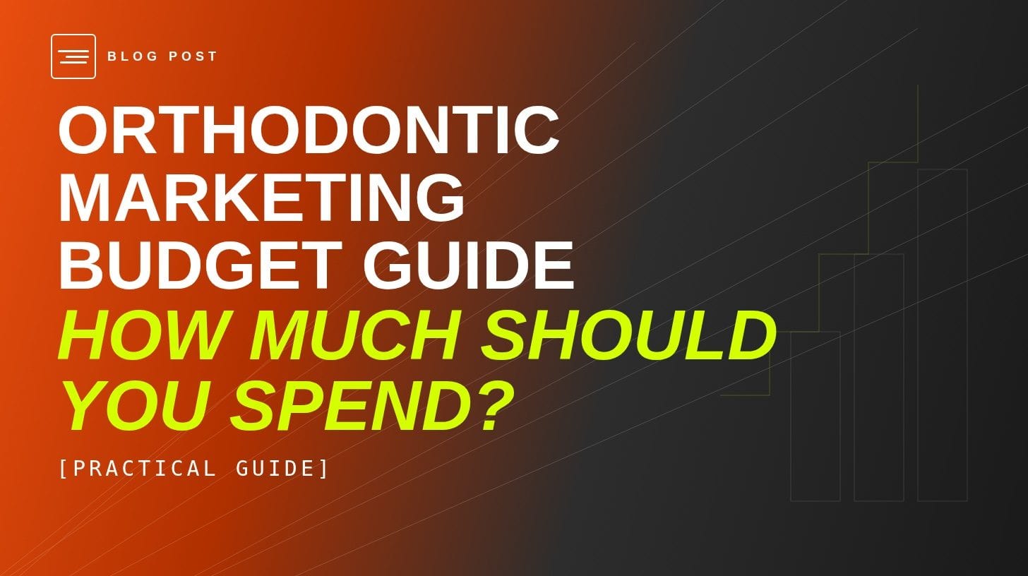 HIP Creative blog header for how much an orthodontic practice should spend on marketing.