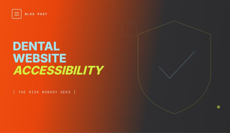 Dental website accessibility and ADA compliance checklist